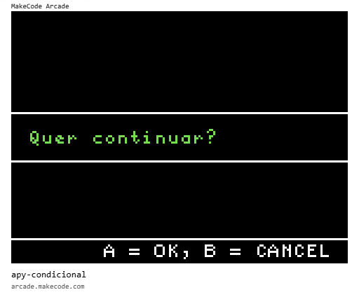 Execução condicional com if-else