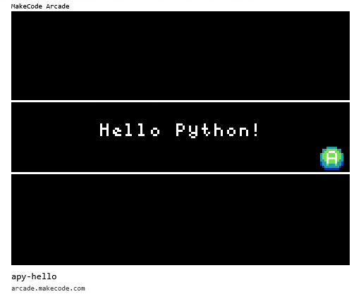 Hello Python!