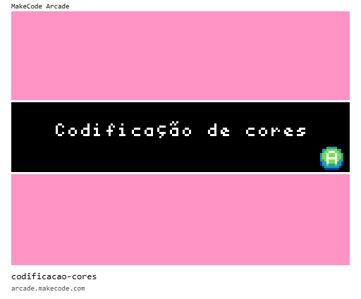 Codificação de cores
